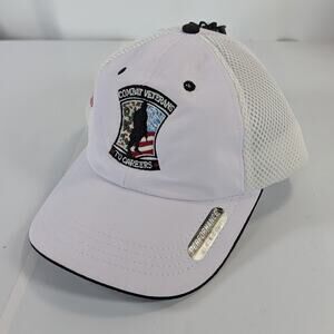 AHEAD Performance Combat Veterans to Careers Adjustable Strapback Cap Hat UPF 50